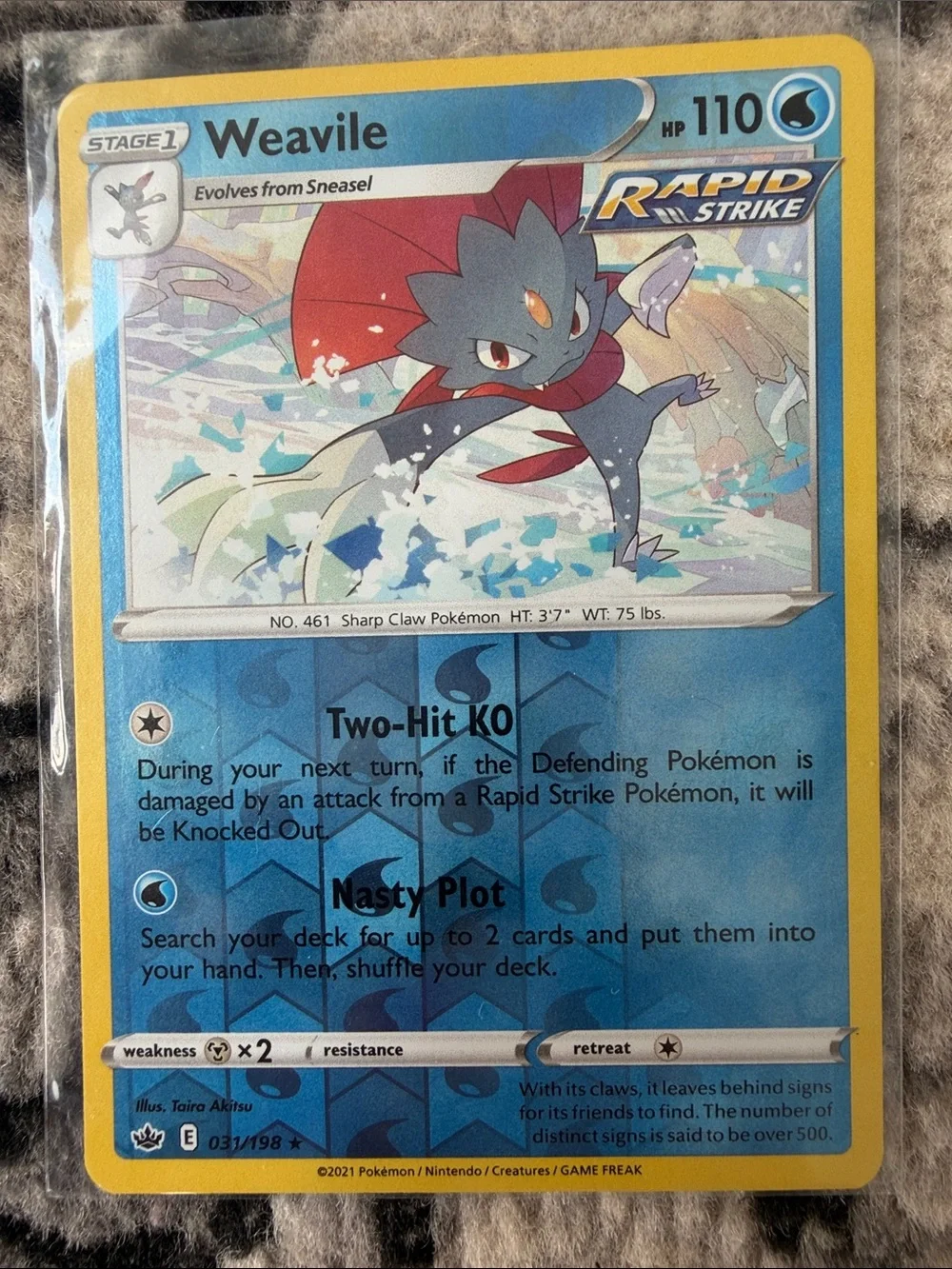 Sneasel Weavile Evolution Lot 5 Cards | Reverse Holo | ✨5/$25✨